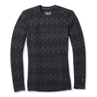 Smartwool 女款美麗諾羊毛緹花長袖上衣，戶外保暖透氣舒適，時尚羊毛上衣