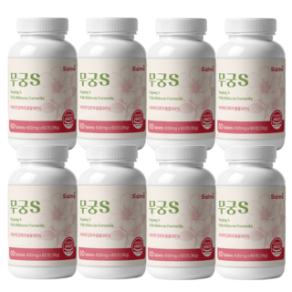 무궁화 정 하와이 무궁화추출물 99% 식약청인증 HACCP, 60정, 8개