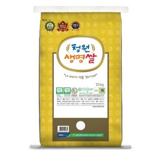 청원생명농협 2025년 햅쌀 저탄소인증 GAP 청원생명쌀, 상등급, 10kg, 1개