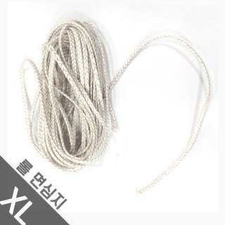 소이 캔들 무코팅 면심지(독일) XL 1m 향초 재료, 1개