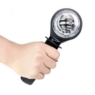 와일드 몬스터 전완근 집중 강화 자이로스틱 자이로볼, 블랙, 1개