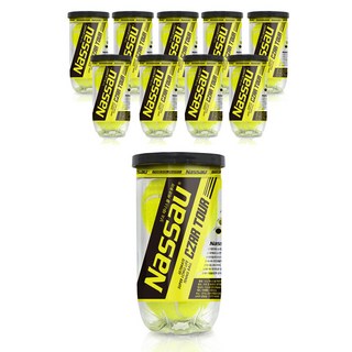 낫소 짜르투어 테니스공 묶음판매, 낫소 짜르투어 테니스공 - 10캔(20입), 20개