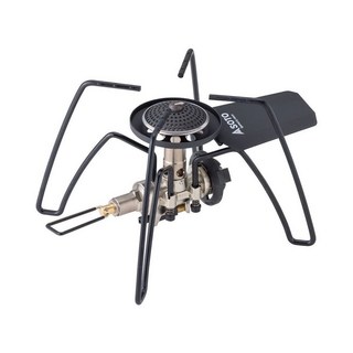 SOTO 黑蜘蛛爐／瓦斯爐 ST-310MT 風格露營 卡式瓦斯, 銀色