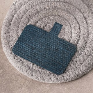 W.wear 手機掛片 手機墊片 手機夾片 手機掛繩夾片, 藍色(大), 1個