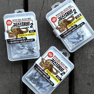 우럭 귀신채비2 쭈꾸미 갑오징어 채비 (3세트)