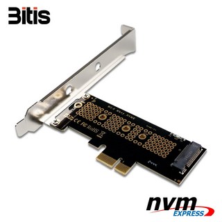 M.2 NVME PCIE 1x 어댑터 SSD 확장카드 변환 컨버터