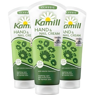 카밀 핸드 앤 네일 크림 클래식 카모마일, 100ml, 3개