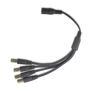 OOSSXX 1 수 - 4 포트 암 웨이 DC 전원 분배기 케이블 5.5 x 2.1mm 플러그 CCTV 보안 카메라용 LED 스트립 조명 실내 실외 255011, OOSSXX 1 수 - 4 포트 암 웨이 DC 전원 분