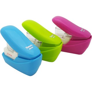 萬事捷TOMATO M5399 環保無針釘書機 (可釘4張) 輕巧方便 環保安全 隨機色出貨, 1個