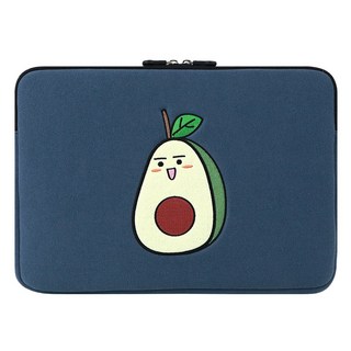 루토프렌즈 노트북 파우치 가방 맥북 LG그램 삼성 갤럭시북 13인치 14인치 15인치 16인치 17인치, 아보씨, 1개