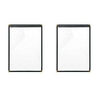 다잇슈 식당 카페 a4 투명 메뉴판 책자 2권