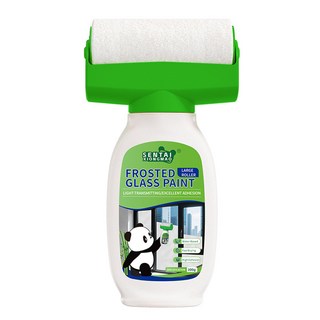 하비앤하트 바르는 사생활보호 유리 페인트 브러쉬 일체형 시트지 효과 창문 단열 자외선차단, 1개, 300g