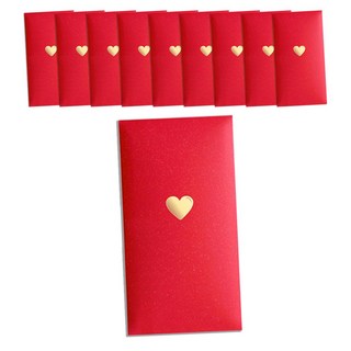 담복 용돈봉투 복 & 사랑 10p, 사랑 레드, 10매입