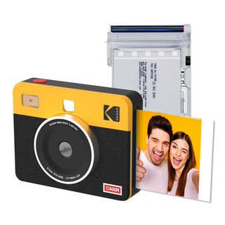 코닥 미니샷 3 레트로 즉석카메라 C300R + 카트리지 8매, C300R(옐로우), 1개