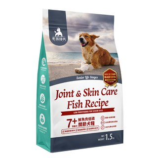 PetsTimes 毛孩時代 成狗用低磷關節狗糧, 魚肉, 1.5kg, 1袋