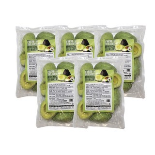 산들네이처 아보카도 하프 냉동아보카도 아보카도요리 아보카도샌드위치 과카몰리 2.5kg (500g x 5봉), 5개, 500g