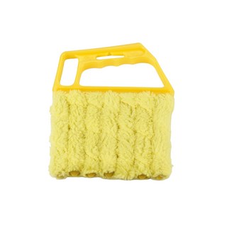 리얼픽 블라인드 틈새 청소 브러쉬, 옐로우 1+1