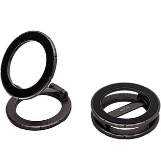 볼체 듀얼핏 맥세이프 차량 핸드폰 거치대 810도 회전 양면 자석, 01.다크 엣지, 1개