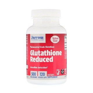 자로우 포뮬러스 글루타치온 리듀스드 500mg 항산화제 - 120캡슐 유투버 약사 추천, 120정, 1개