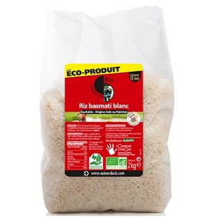 AROUND RICE 어라운드 라이스 화이트 인도 바스마티 쌀, 1개, 2kg