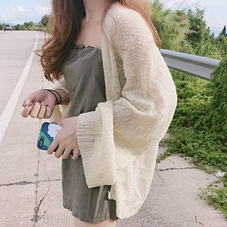 쉬블림로브 시스루 그물 여름 가디건 코로브 GW1710