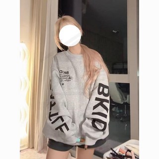 全店折扣 秋冬衛衣國潮慵懶風INS甜妹字母印花長袖潮酷韓版oversize寬鬆薄