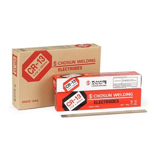 조선선재 용접봉 CR-13 아크용접봉 5kg 막봉 일반봉 CR봉 빨간색, 1개