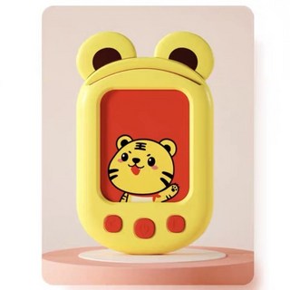 聖誕老公公 雙語卡片學習機 聖誕節禮物 早教啟蒙玩具, 1個, 萌小虎