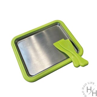 不鏽鋼家用炒冰機 炒冰盤, 蘋果綠