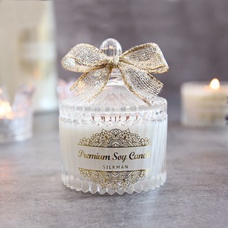 비단장이 프리미엄 아로마 소이캔들 회전목마, 90ml, 체리블러썸, 포장안함/면심지, 1개, 90ml