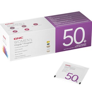 GNC 健安喜 女性綜合維他命補充包 50歲以上適用, 1盒, 30包