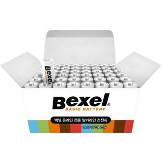 벡셀 베이직 알카라인 AAA건전지, 48개입, 1개