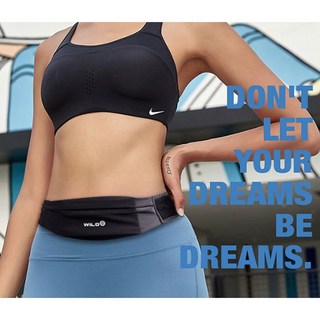 플립벨트 밴드 런닝가방 러닝벨트 힙색 벨크로 마라톤 백, 그레이, 1개