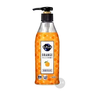 日本花王珂珂透除菌高效洗碗精 按壓式 新包裝, 1個, 按壓式 柑橘香 300ml