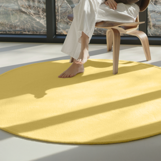 호이데코 워셔블 코지 원형 러그