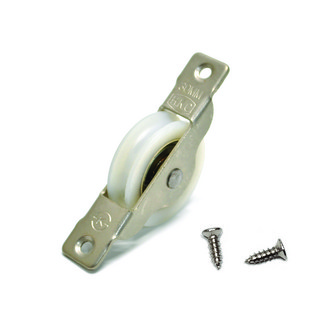 로드하드웨어 30mm호차 목문용 황동 나일론 아세탈 호차 오메가/평/창문/중문/미닫이문 로라, 오메가, 1개