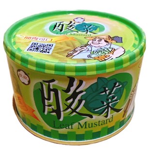 欣欣 酸菜罐頭 開胃小菜 傳統風味 方便儲存, 1個