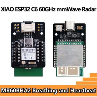 MR60BHA2 60GHz mmWave 레이더 호흡 및 심장 박동 감지 센서가 장착된 XIAO ESP32 C6 SeeedStudio용 ESPhome 홈 어시스턴트, [01] 옵션1