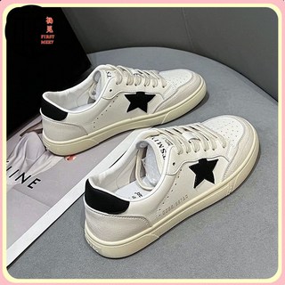 2025春夏新款休閒鞋闆鞋拚色星星鞋薄款休閒運動鞋百搭時尚潮流