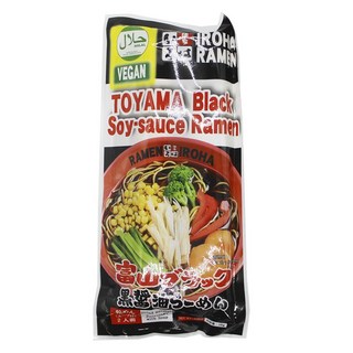 RamenIroha Vegan富山黑醬油拉麵 180g 2份入, 1袋