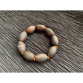 畫意坊 天然老瑪瑙手珠手串 天珠手串，招財進寶/納福/鎮宅化煞，藏傳佛教，旺事業旺財運，活化磁場，消除負能量