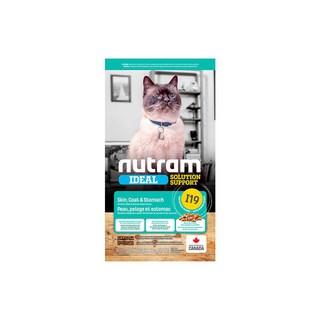 nutram I19 貓糧 2KG, 1個, 雞肉+鮭魚
