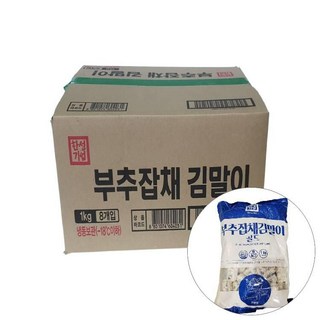원하프박스부추잡채김말이8kg한성, 1kg, 1개