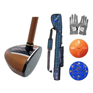 미즈노 파크골프 MS04 5종세트 중상급자용, 내추럴브라운(오른손), 1개