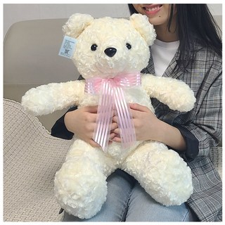 러블리 곰인형60 국산곰인형 여친선물 자녀선물인형 빅베어 크리스마스선물, 크림, 1개, 60cm