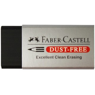 輝柏 Faber-Castell 2B 事務橡皮擦 黑色 187227, 1個