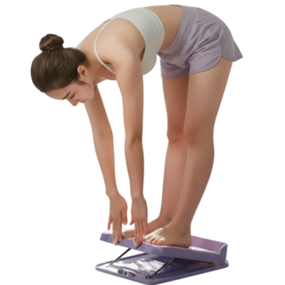 나나코지 종아리 스트레칭 보드 아킬레스건 운동 경사대, 퍼플(purple)