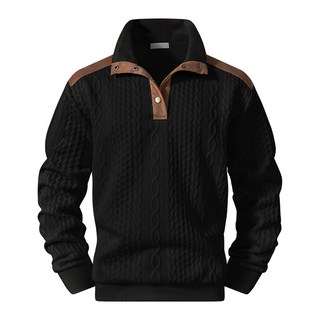 設計感商務休閒時尚簡約潮流男款衛衣