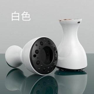 電動刮痧儀器疏通經絡全自動全身通用撥罐經絡刷, 1個, 白色拔罐器