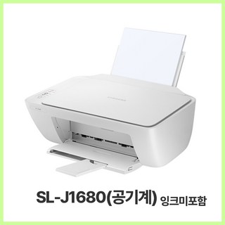 삼성전자 SL-J1680 (공기계) 잉크젯 복합기 삼성프린터기 복사 스캔 인쇄, J1680 (잉크미포함/공기계)